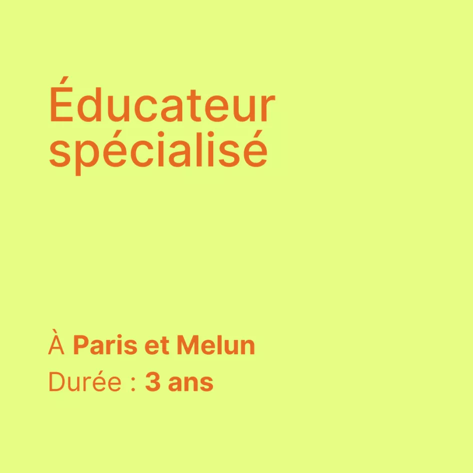 Educateur spécialisé Parcoursup IRTS Parmentier